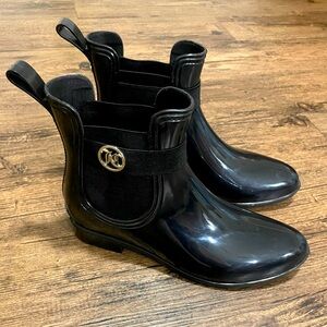 Juicy Couture Rain Boots | Size: 8 | Color: Black